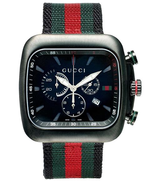 mens red gucci watch|gucci watches for men price.